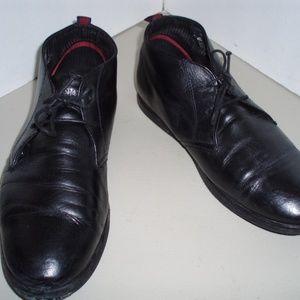 Ben Sherman Black Leather Shoes/Chukka Boots